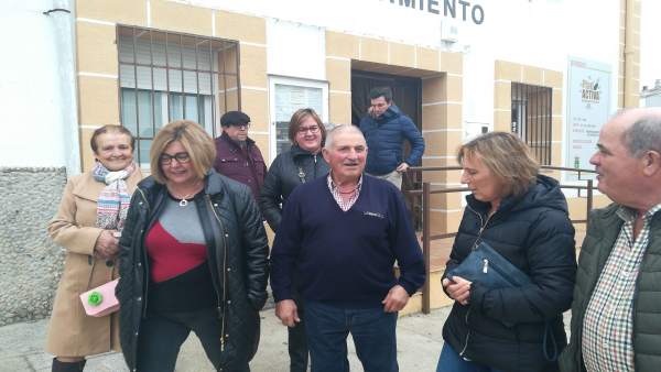 Rosario Cordero visita Gargüera Rosario Cordero visita Gargüera