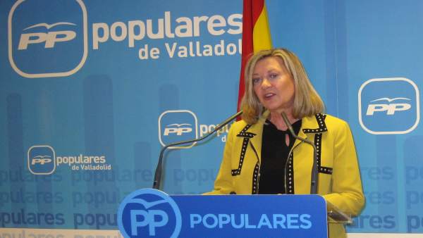 La candidata del PP a la Alcaldía de Valladolid. 16-1-2019 La candidata del PP a la Alcaldía de Valladolid. 16-1-2019