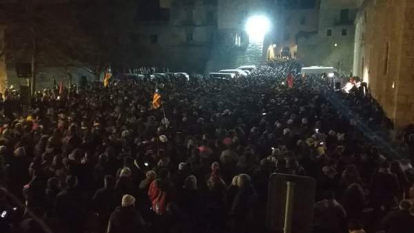 Protesta de estudiantes en la UdG Protesta de estudiantes en la UdG