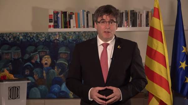 Declaración del expresidente Carles Puigdemont por el aniversario del 1-O Declaración del expresidente Carles Puigdemont por el aniversario del 1-O