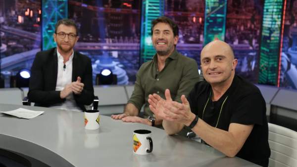 Antonio Garrido y Pepe Viyuela, en 'El hormiguero'. Antonio Garrido y Pepe Viyuela, en 'El hormiguero'.