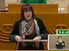 Begoña García en la presentación de la ley sobre espectáculos públicos