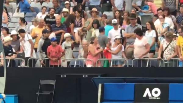 Pelea Australian Open Pelea Australian Open