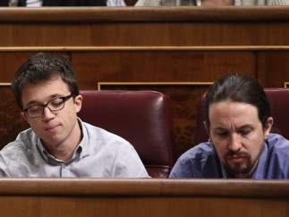 Íñigo Errejón y Pablo Iglesias