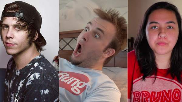 ElRubius, M3RKMUS1C y Elle Mills ElRubius, M3RKMUS1C y Elle Mills