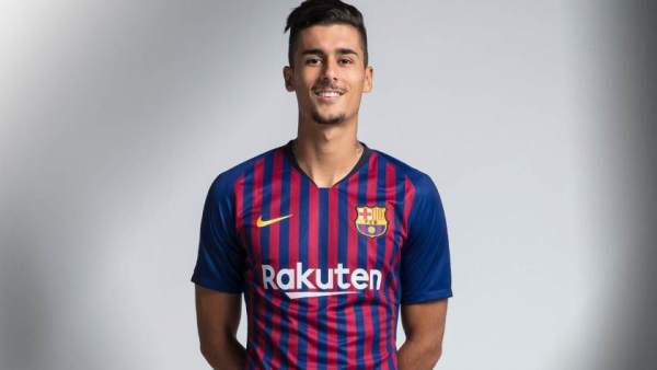 Juan Brandáriz, Chumi, jugador del Barça B.