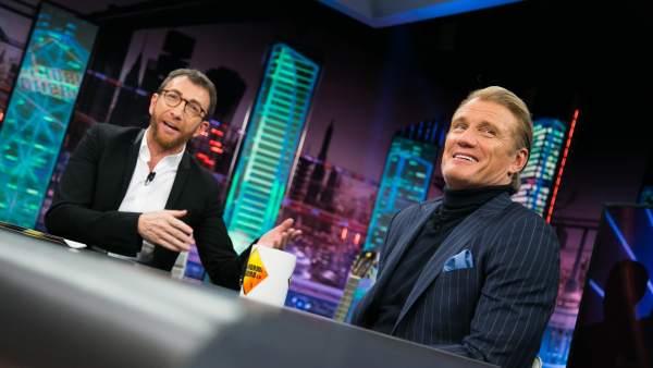 Dolph Lundgren, en 'El hormiguero'. Dolph Lundgren, en 'El hormiguero'.