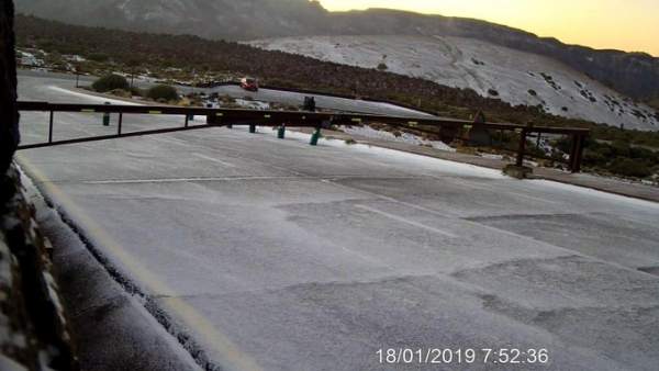 Hielo en el Teide Hielo en el Teide