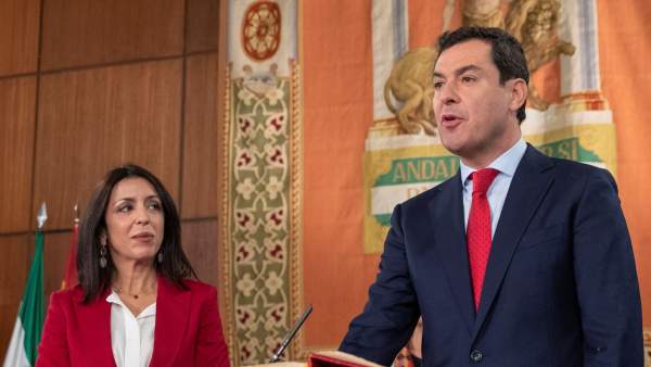 Moreno ya es presidente de la Junta Moreno ya es presidente de la Junta