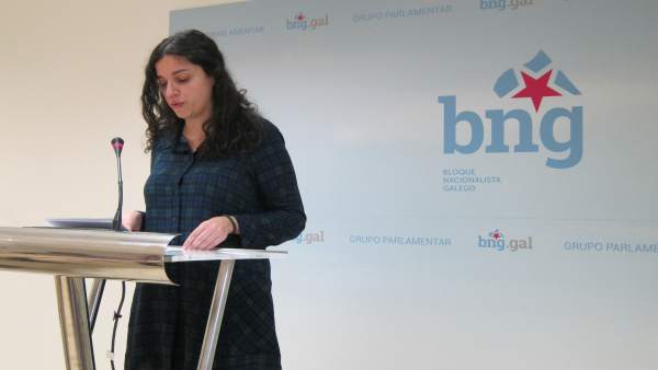 Portavoz parlamentaria de Industria del BNG, Noa Presas Portavoz parlamentaria de Industria del BNG, Noa Presas
