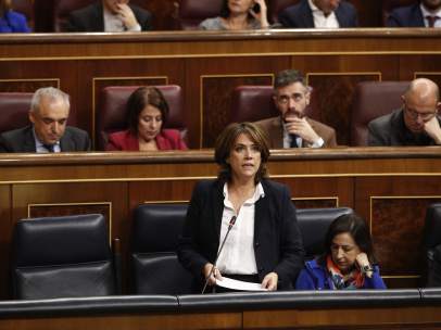 La ministra Dolores Delgado.