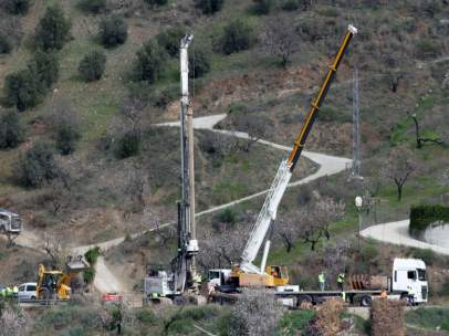 Tuneladora que se empleará en el rescate de Julen