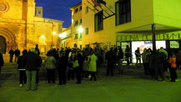 Visita nocturna en Fitero Visita nocturna en Fitero