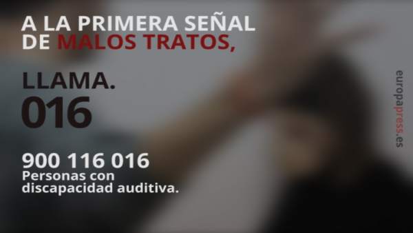 Teléfono 016 de atención a víctimas de violencia de género Teléfono 016 de atención a víctimas de violencia de género