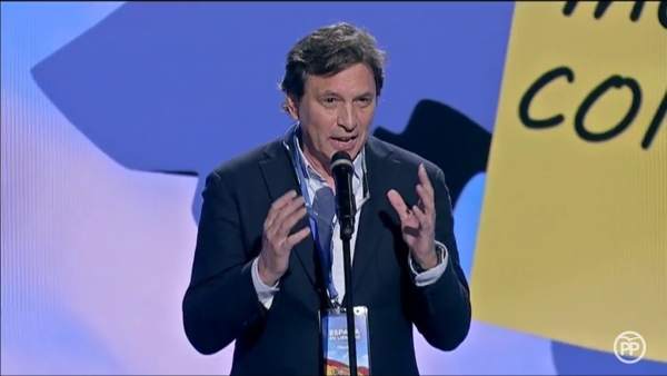 El candidato del PP a Cort, Mateo Isern, en Madrid El candidato del PP a Cort, Mateo Isern, en Madrid