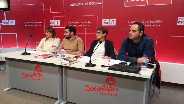 María Chivite en la Comisión Municipal del PSN María Chivite en la Comisión Municipal del PSN