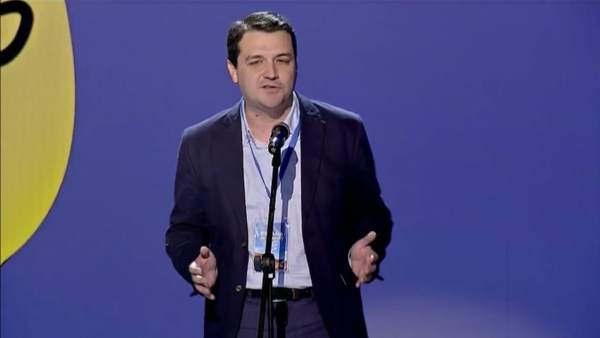 José María Bellido en la Convención Nacional del PP José María Bellido en la Convención Nacional del PP