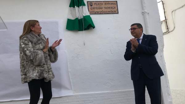 Inauguración de la plaza Antonio Garrido Moraga Inauguración de la plaza Antonio Garrido Moraga