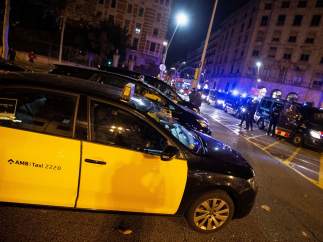 Taxistas de Barcelona