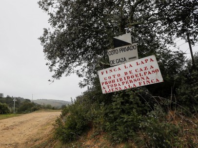 Coto de caza donde murió el niño de cuatro años de Sevilla
