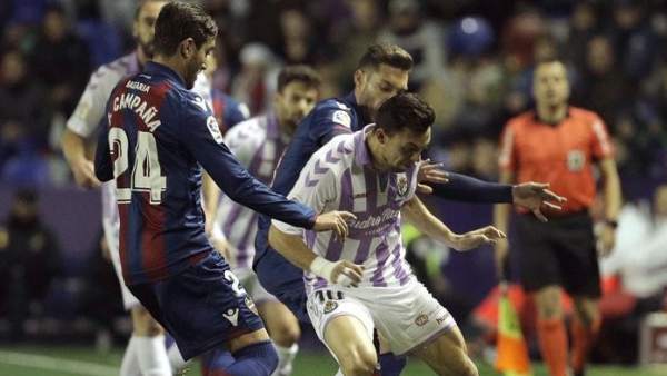 Levante vs. Valladolid. Levante vs. Valladolid.