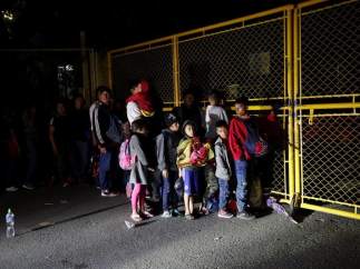 Nueva caravana de emigrantes centroamericanos