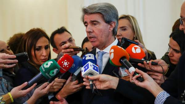 El presidente de la Comunidad de Madrid, Ángel Garrido El presidente de la Comunidad de Madrid, Ángel Garrido