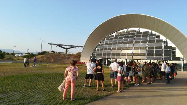 Exterior del Planetario de Aragón Exterior del Planetario de Aragón
