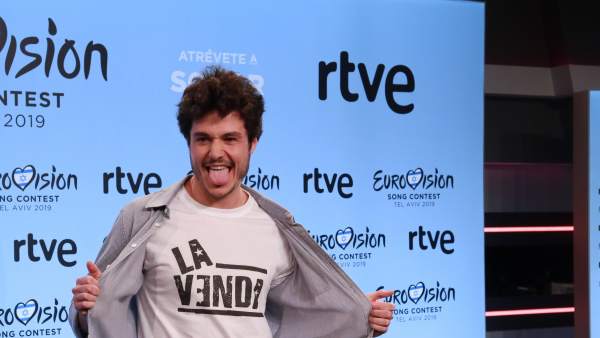Miki Núñez, sexto clasificado en el concurso OT, representará a España en Eurovisión 2019 con el tema 'La venda'. Miki Núñez, sexto clasificado en el concurso OT, representará a España en Eurovisión 2019 con el tema 'La venda'.