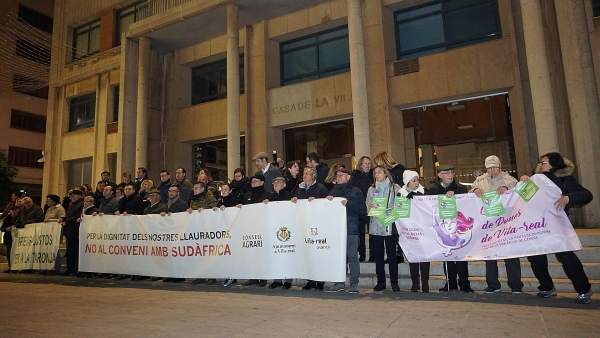 Manifestación En Vila-Real Manifestación En Vila-Real