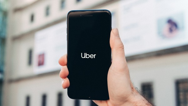La app de Uber La app de Uber