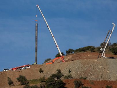 El encamisado del túnel no logra pasar los 40 metros