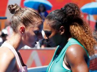 Serena Williams y Karolina Pliskova