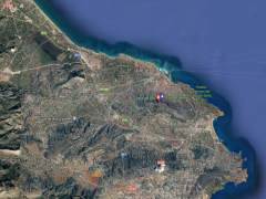 Entorno del castillo de Dénia