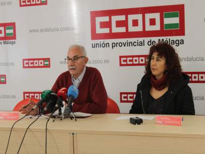 CCOO rueda de prensa sobre educación