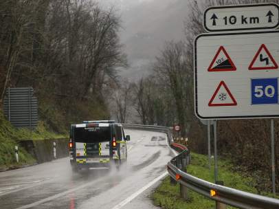 Imagen de mal tiempo en España