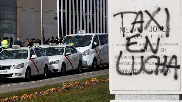 Huelga de taxis Huelga de taxis