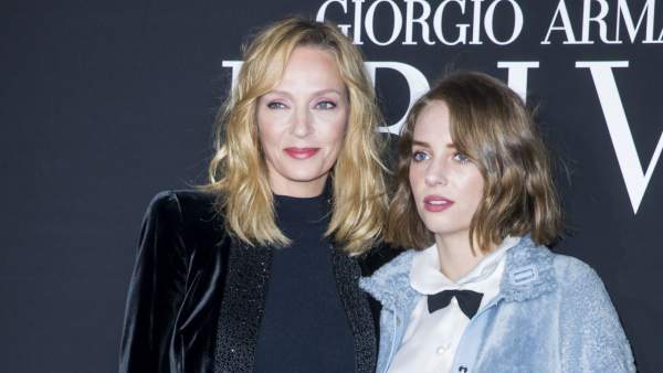 Uma Thurman y Maya Hawke Uma Thurman y Maya Hawke