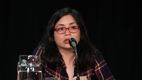 La edil de Ahora Madrid, Rommy Arce La edil de Ahora Madrid, Rommy Arce