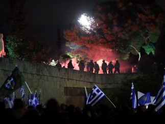 Manifestación Grecia