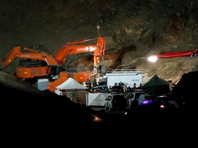 Imagen del rescate de Julen