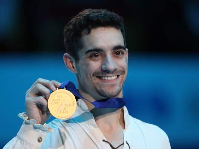 Javier Fernández, siete veces campeón de Europa