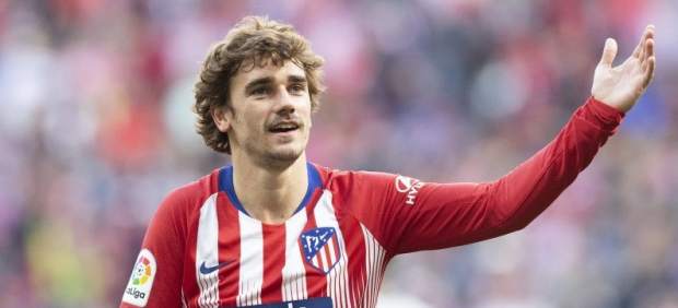 Antoine Griezmann celebra un gol