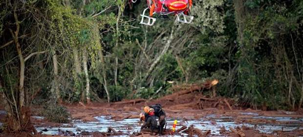 Rotura de una presa en Brasil
