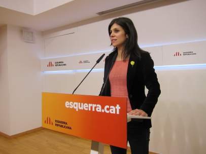 La portavoz de ERC, Marta Vilalta.
