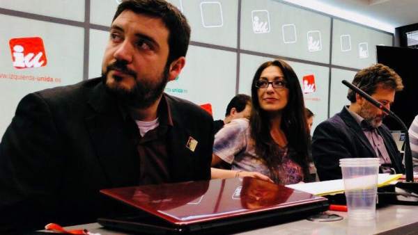 Aguilera, Sánchez y Valiente, en la Coordinadora Regional de IU Madrid Aguilera, Sánchez y Valiente, en la Coordinadora Regional de IU Madrid