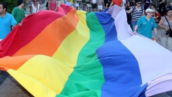 Bandera Orgullo LGTBI. Bandera Orgullo LGTBI.