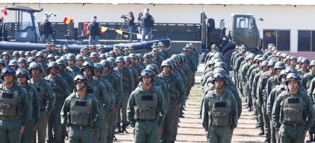 Marcha militar en Venezuela