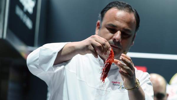 El chef Ángel León El chef Ángel León