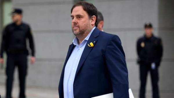 Foto de archivo de Oriol Junqueras Foto de archivo de Oriol Junqueras
